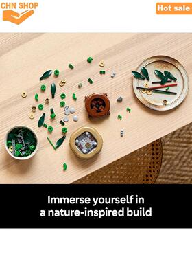 Lucky Bamboo Building Set,Artificial Fake Plant Decoration