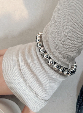 圆珠戒指手镯不规则复古高级饰品