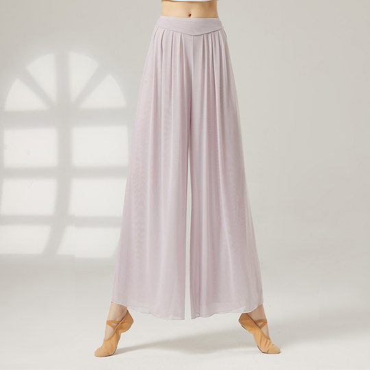 Jiwu dance pants adult female classical dance costume Chinese dance modern dance wide leg pants practice pants elegant and super fairy