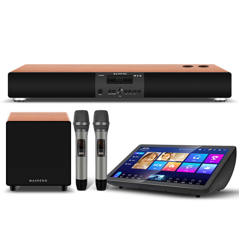 麦亨mx5家庭k歌回音壁电视音响 麦亨KTV/卡拉OK音箱