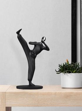 北欧简约音乐乐队人物客厅家居装饰品创意电视柜酒柜抽象工艺摆件