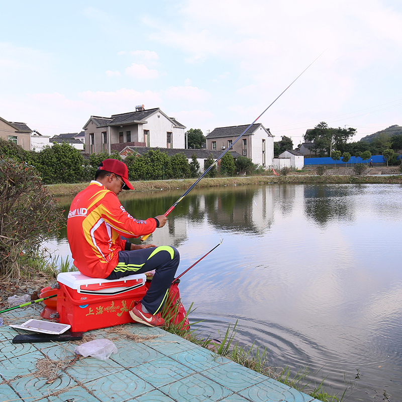 上海美人鱼鱼竿台钓竿休闲竞技鱼竿手杆超轻超硬游钓天下二代4H5H - 图2