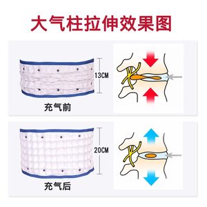 罗脉充气护腰带腰椎间盘突出固定器男女医用级腰托腰部缓解牵引器