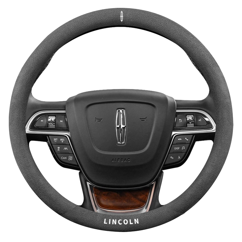 适用于林肯航海家Z方向盘套冒险家大陆飞行家MKC/MKZ真皮四季把套 - 图3