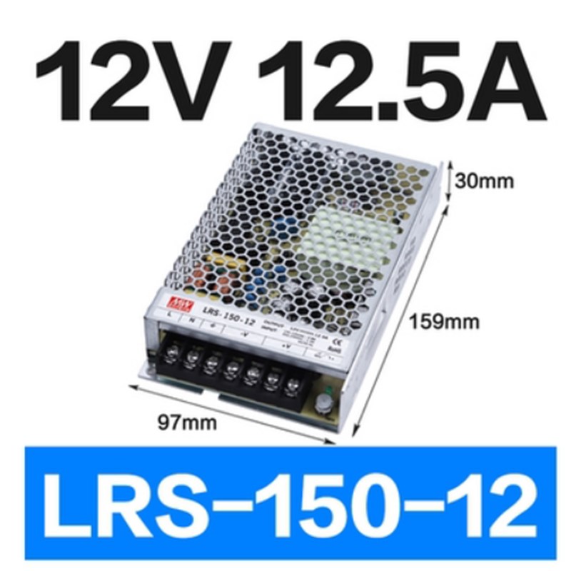 超薄L1RS-350/200/100/50开关电源220变转DC24V2VD5VC明纬48245v - 图1