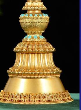 缘汇21907091酥油灯灯座慧宝铜八佛吉祥供佛油灯长灯家明用供佛灯