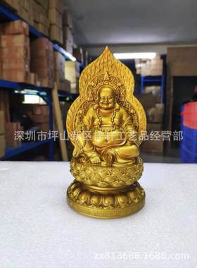 色FXV地藏王摆件白色地王菩萨佛寺像庙居藏家供金奉客厅