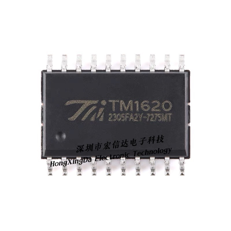 原装正品 TM1620(TA1323C)新版本封装:SOP-20 LED驱动控制芯片IC-图1