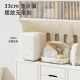Baby feeding table three-in-one baby storage cabinet floor-standing