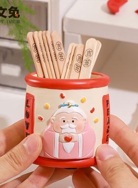 福气小神仙摇签罐情绪礼物