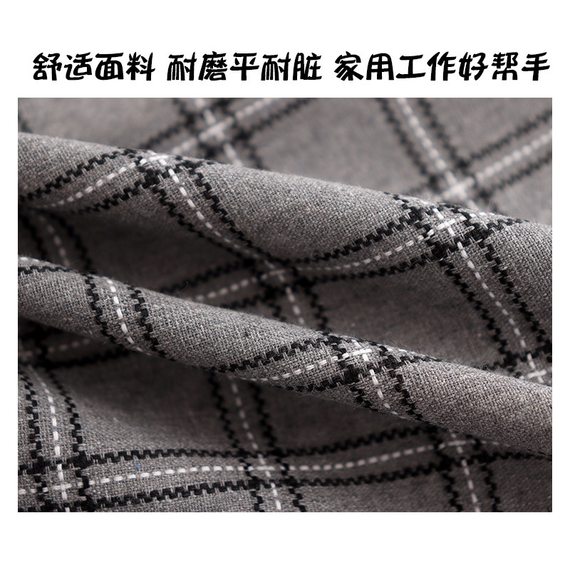 长袖厨房做饭围裙家用女罩衣日系可爱洋气新款布料透气耐磨工作服,淘宝优惠券,粉丝福利购,淘宝优惠卷