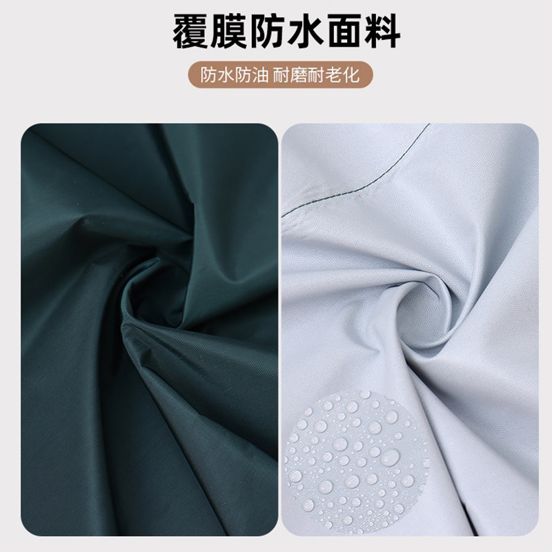 防水厨房长袖做饭围裙男饭店餐饮专用上班商用加肥女罩衣秋冬新款,淘宝优惠券,粉丝福利购,淘宝优惠卷