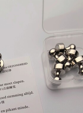 强力磁钉冰箱留言贴DIY洞洞板便签票据照片明信片白板固定磁力贴