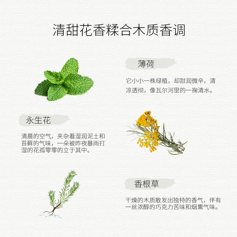 普墅Bastide Farouche默河香水50ml/100ml永生花香根草-图2