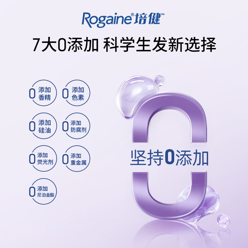Rogaine培健落健2%米诺地尔酊生发液女士防脱生发液3瓶