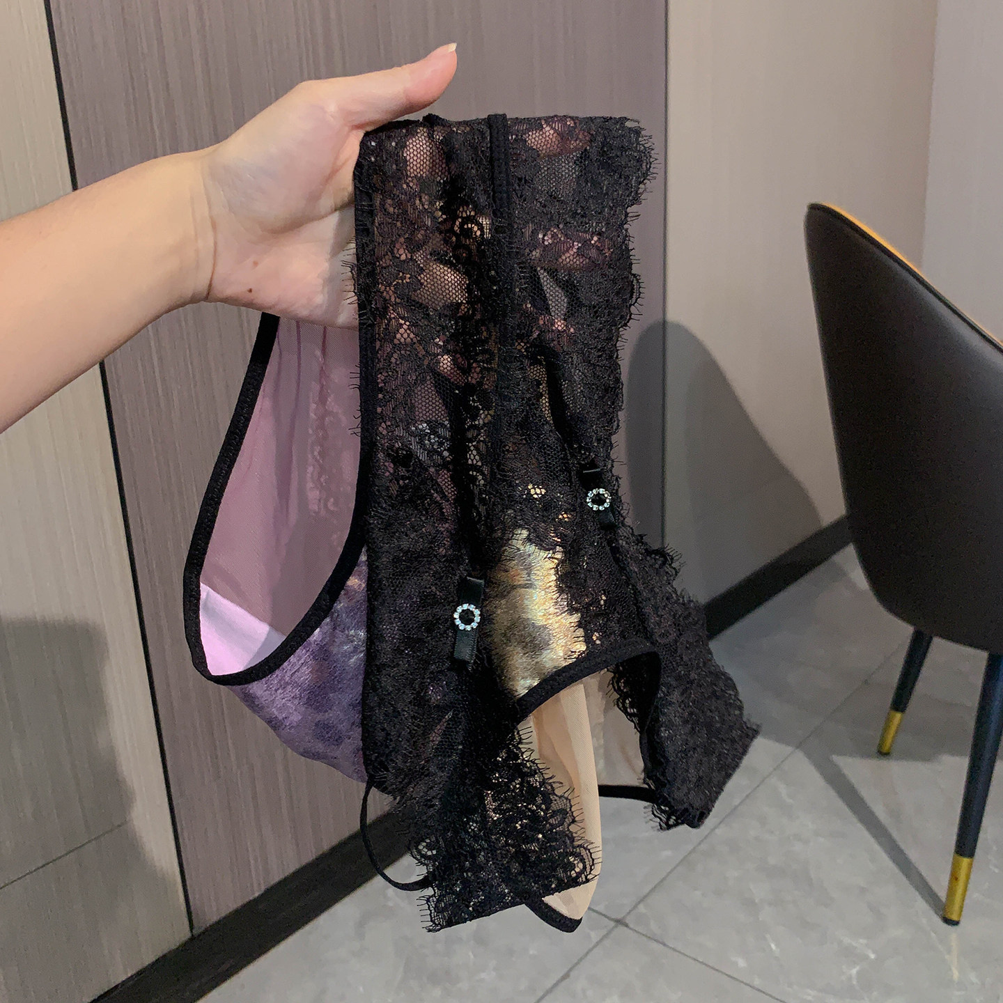 「HS」紫缕迷梦*镂空性感蕾丝内裤女纯欲低腰绝美三角裤2026新款,淘宝优惠券,粉丝福利购,淘宝优惠卷