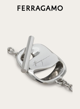 菲拉格慕女士Vara扣饰长项链