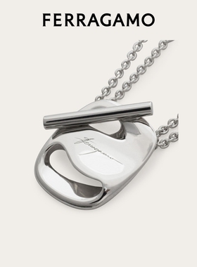 菲拉格慕女士Vara扣饰项链