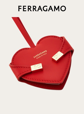 【24期免息】FERRAGAMO菲拉格慕女士Hug化妆镜吊饰