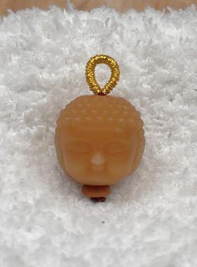 2026菩提根小吊饰猫爪猫醒狮佛手宝宝佛莲花兔子文玩饰品配饰吊坠