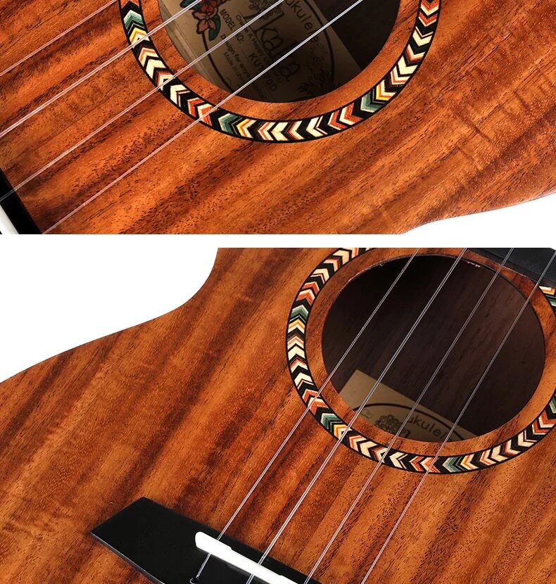 白熊kaka 70d尤克里里23寸恩雅单板 白熊乐器尤克里里/小吉他