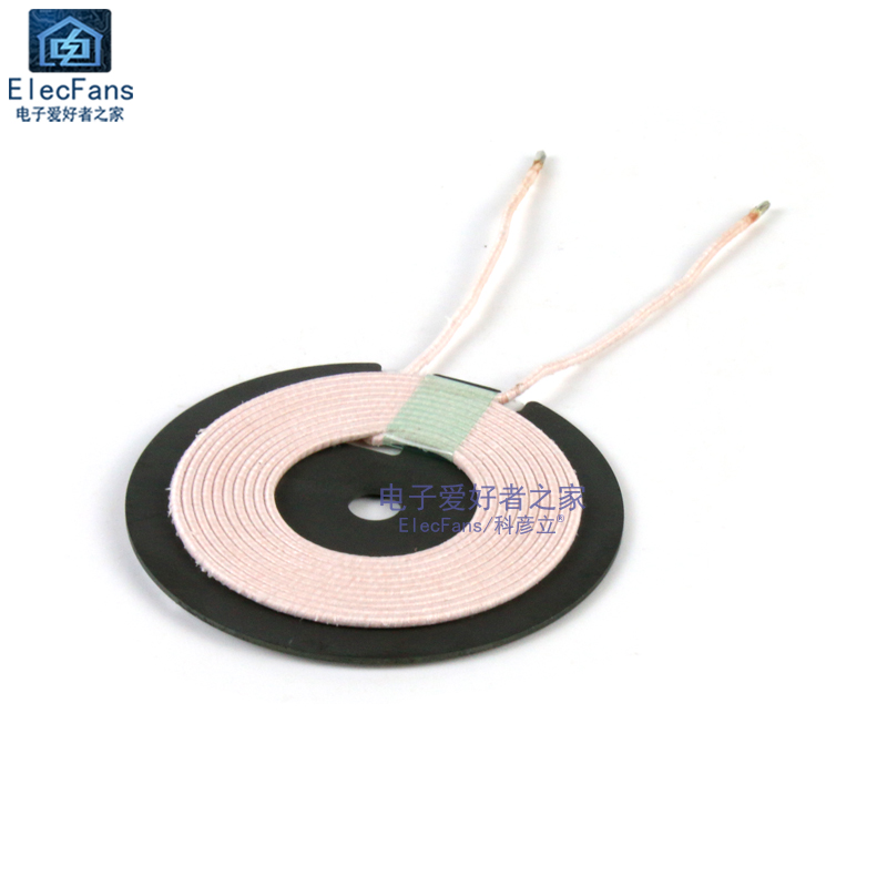 A11无线充电板发射天线圈 G50纯铜线 qi认证充电器模块磁片单线圈 - 图1