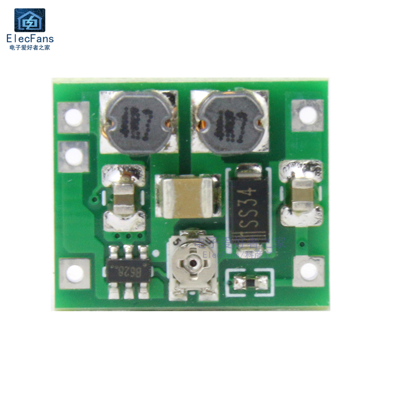 微型可调自动升降压模块 3V~15V转1V~15V 升压降压板 700ma/5W - 图0