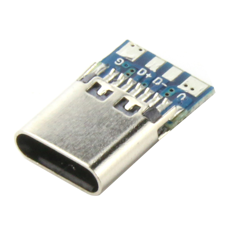 双面正反插TYPE-C母头测试板 USB-3.1带PCB模块母座 TYPEC连接器