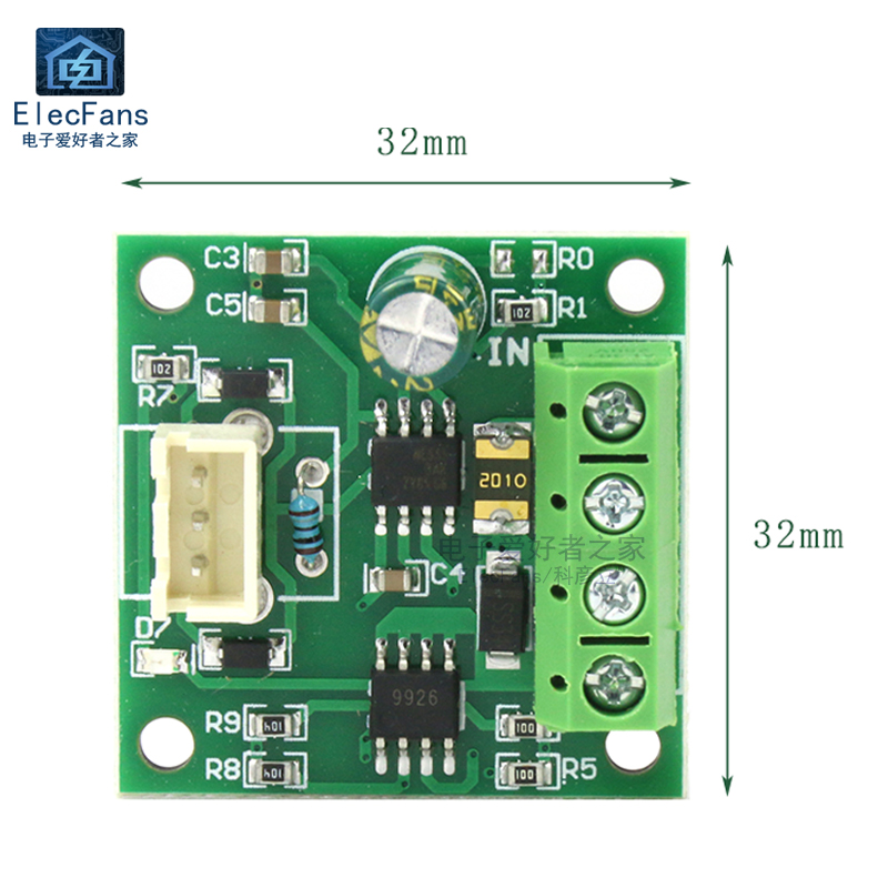 PWM直流马达电机调速器 1803BK模块1.8V 3V 5V 6V 12V 2A不带开关 - 图1