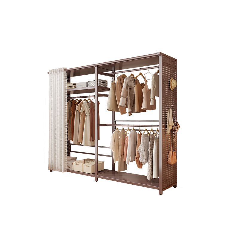 Wardrobe home bedroom perforated board all metal
