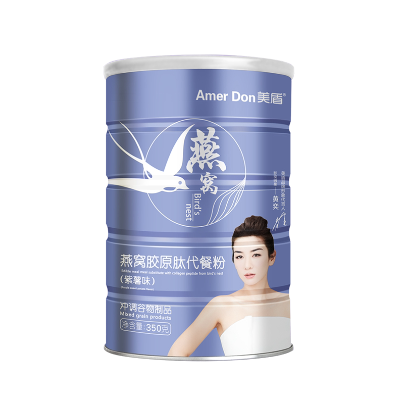 美盾燕窝胶原肽代餐粉360g