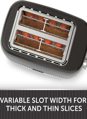 英国代购Breville Bold 2 Slice Toaster 烤吐司机烤切片面包机