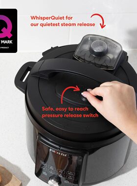 英国代购Instant Pot Duo Plus Multi-Cooker 9合1智能电饭锅炖锅