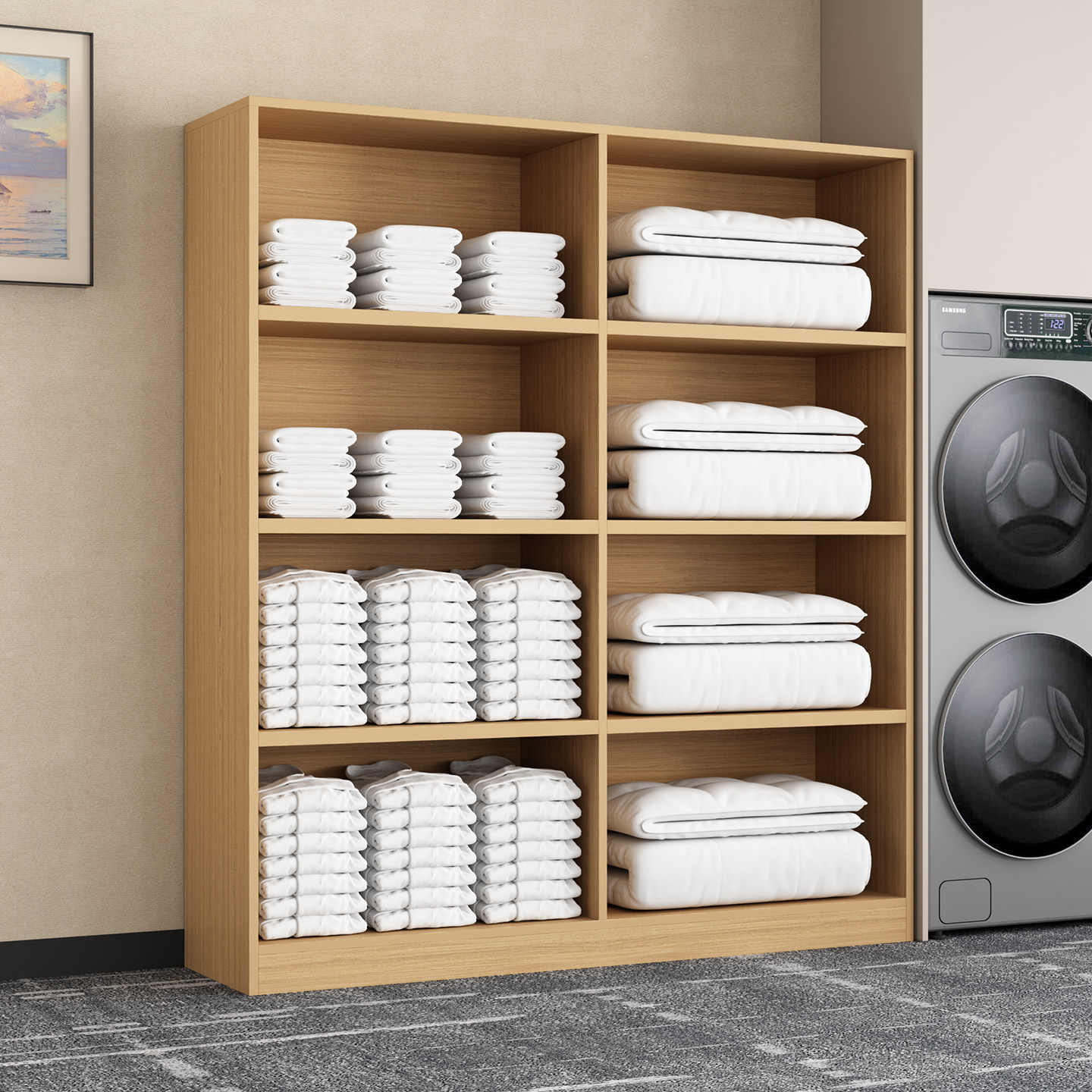 酒店专用布草柜民宿客房布草间收纳柜子毛巾柜更衣柜美容院储物柜,淘宝优惠券,粉丝福利购,淘宝优惠卷