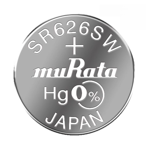 原装murata电子(男女士SR626SW/377/AG4/LR626h无汞氧化银村田日本纽扣电池手表小颗粒DW石英护士手表电池 - 图3