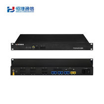 Hengjie more than 1000 trillion Business optical transmitter and receiver HJ-GAN311 optical fiber transmission 2-way 1000M physical isolation 6-way 100M 