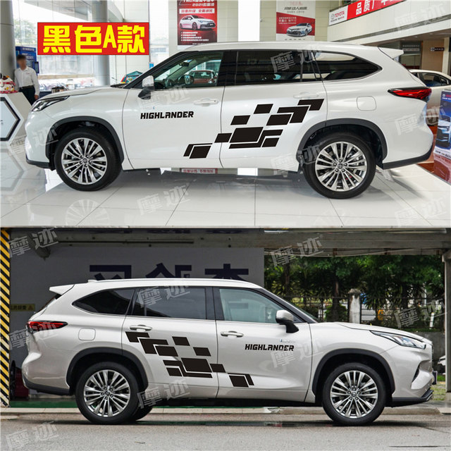 Applicable to 22-26 Toyota Highlander stickers for land release