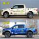 Suitable for Ford Raptor F150 car stickers, pull-up smooth road stickers, Chase T60 modification decoration, Fengjun 5 body color stickers