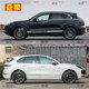 Porsche Cayenne Hood Side Skirt Latte Car Sticker