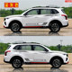 Suitable for Kia smart sports car body color stripe car stickers special door stickers decorative smart sports car waistline car stickers