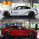 Suitable for Porsche Panamera car stickers, panamera body waistline stickers, Panamera decoration
