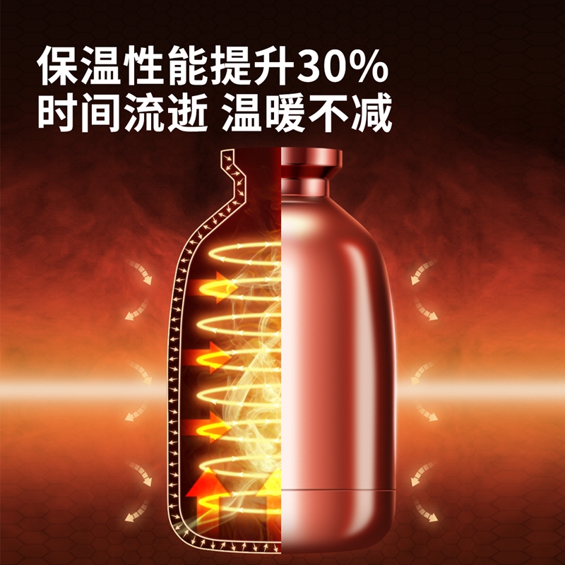 炊大皇保温壶水壶家用304不锈钢2.2L大容量热水瓶真空保温瓶暖壶 - 图2