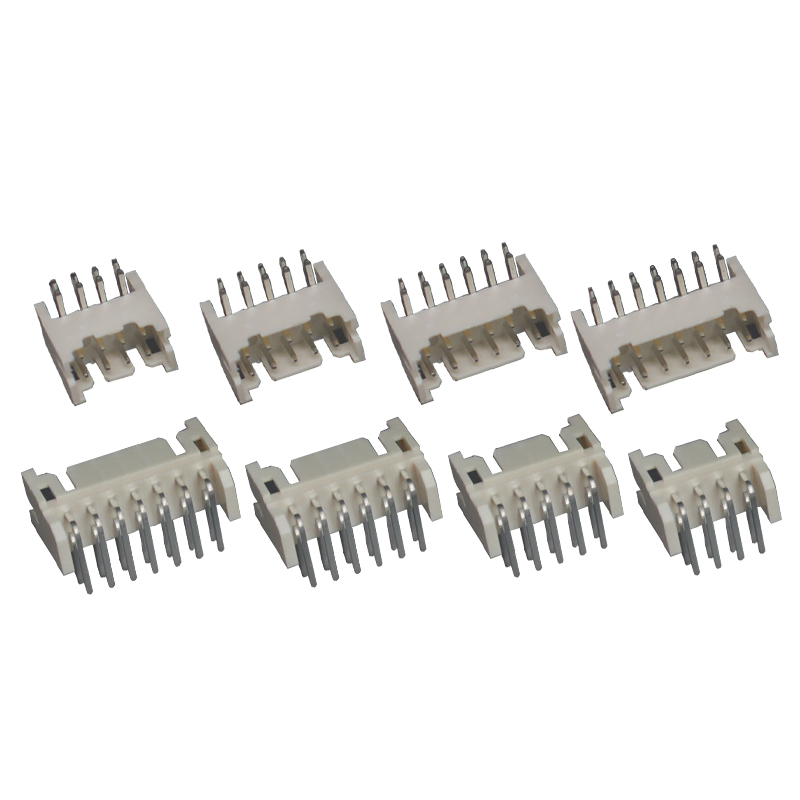 PHD弯针座 接插件 2.0mm间距双排插座2x2 3 4 5 6 8 10-15P连接器 - 图0