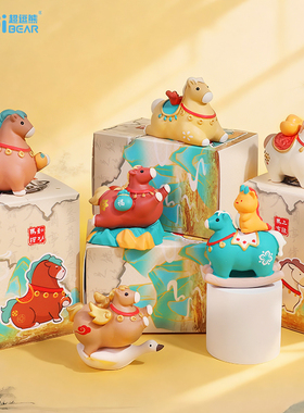 唐风小马摆件马上有钱