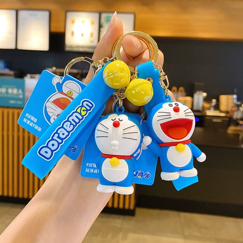 Оригинальный изысканный брелок, аксессуар на рюкзак, подвеска, фигурка для влюбленных, Дораэмон