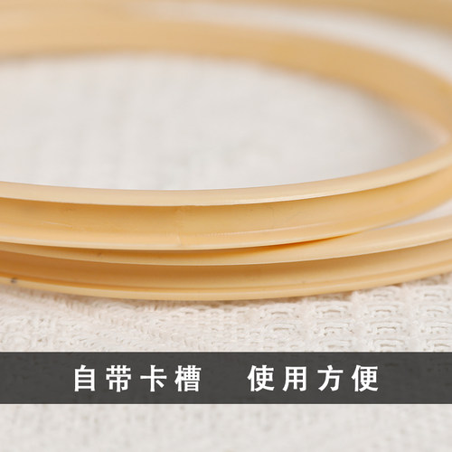 7个装 十字绣塑料绣绷绷圆形绣花框架绷撑绣圈手工diy工具可调节 - 图3