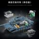 Leyi's new 96005 Abrams-X main battle tank simulation toy model assembly fun high building blocks