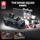 Leyi military bomb disposal unit SWAT Polaris military off-road armored vehicle assembled building blocks toy boy gift