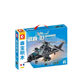 2025 New Helicopter Aircraft Building Blocks Military Series Straight 10 Armed Fighter Boy Assembly Toy Puzzle