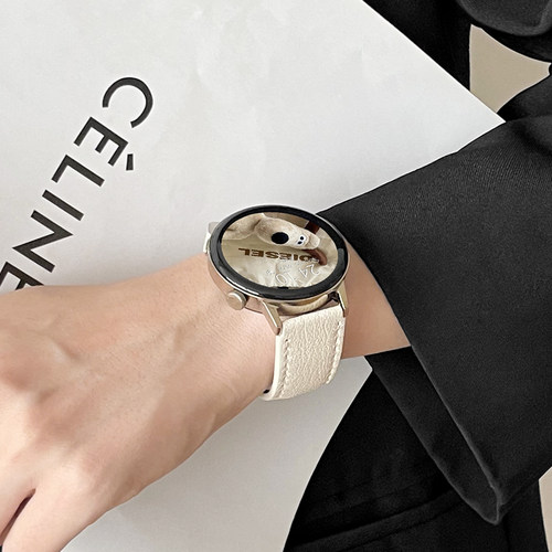 适用华为gt3手表带新款gt5/6真皮质磁吸watchgt4智能手表链watch3pro手表带女款专用高级感4pro女士2系列女表 - 图2